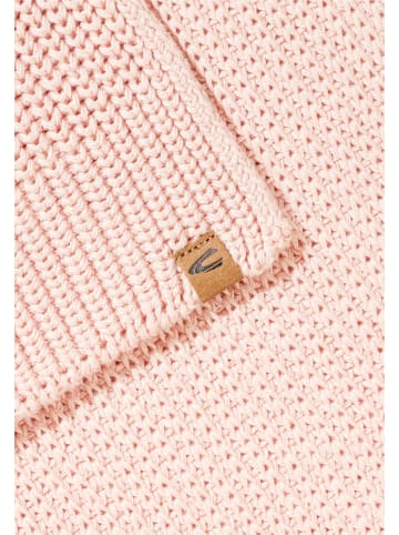 Camel Active Strickschal aus reiner Baumwolle in Rosa