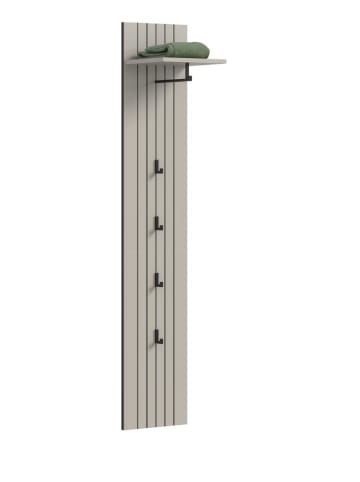ebuy24 Wandgarderobe Station Kaschmir 31 x 27 cm