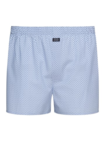 Jockey Boxershort Polka Dot Woven in Hellblau