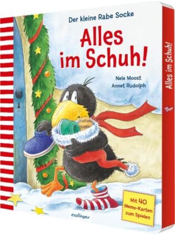 Esslinger Buch - Der kleine Rabe Socke: Alles im Schuh! Mit Memo-Spiel