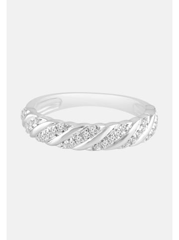 Diamant Exquis Ring aus 375 Weißgold mit Diamant