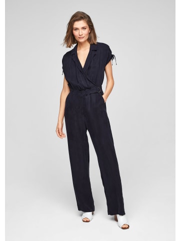 s.Oliver BLACK LABEL Einteiler Overall lang in Blau