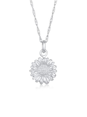 Elli Halskette 925 Sterling Silber Blume in Silber