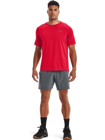 Under Armour T-Shirt "UA Tech 2.0 Oberteil, kurzärmlig" in Rot