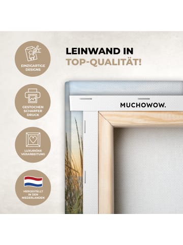 MuchoWow Leinwand bilder Sonnenuntergang (BxH)