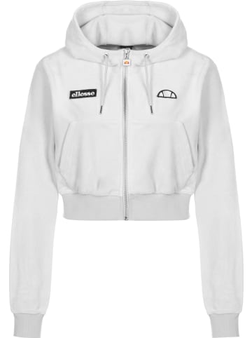 ellesse ellesse Zip-Kapuzenpullover in light grey