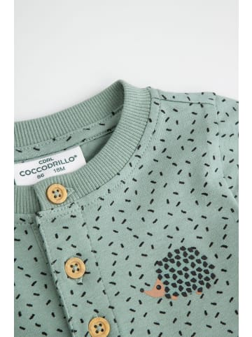 Coccodrillo Langarm-Body in grün