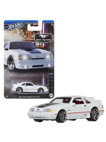 Hot Wheels Ford Mustang SVO 1984 JBY50 | Hot Wheels Silver Series Fahrzeug