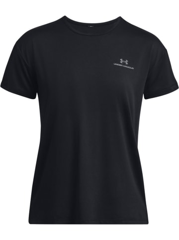 Under Armour Shirt "UA Rush Energy Short Sleeve 2.0" in Schwarz