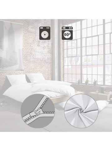 Erwin Müller Perkal Bettwäsche Günzburg in weiß