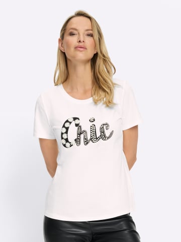 Heine T-Shirt in ecru