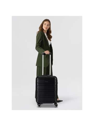 benzi 5807 4 Rollen Kabinentrolley 55 cm in schwarz