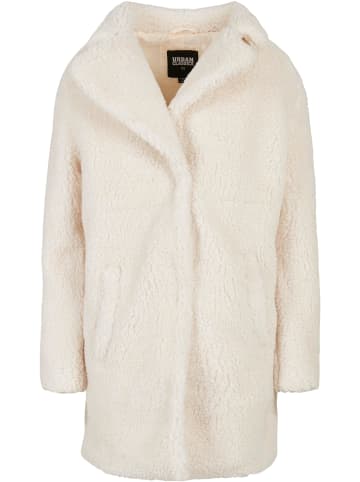 Urban Classics Urban Classics Damen Ladies Oversized Sherpa Coat in whitesand