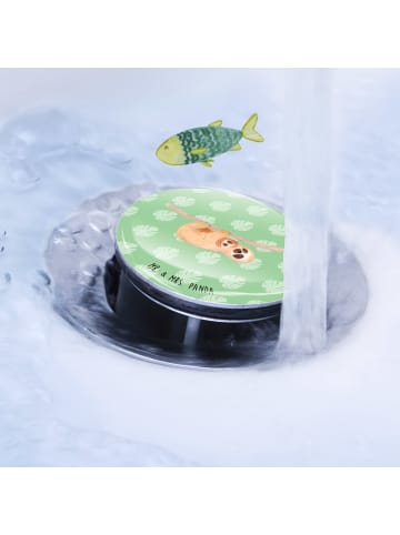 Mr. & Mrs. Panda Waschbecken-Stopfen Faultier Kind ohne Spruch in Tropengrün