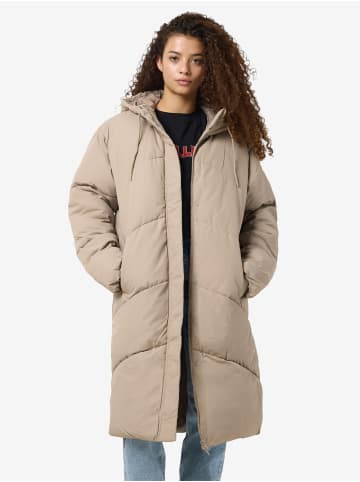 Noisy may Langer Mantel in Aluminum