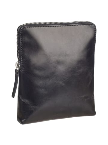 Leonhard Heyden Cambridge Umhängetasche Leder 16 cm in schwarz