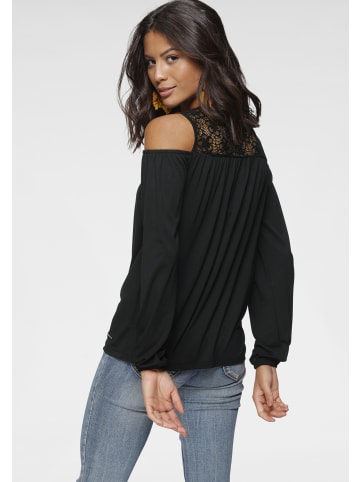 Laura Scott Langarmshirt in schwarz