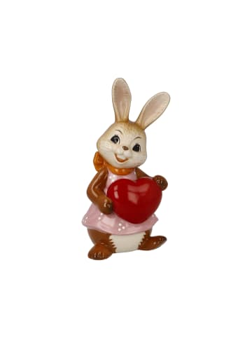 Goebel Figur " Hase - Alles Liebe! " in Bunt