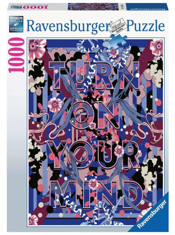 Ravensburger Puzzle 1.000 Teile Turn on your mind Ab 14 Jahre in bunt