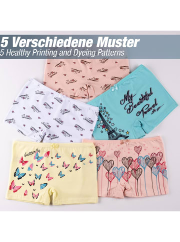 LOREZA 10er Set Pantys - Herz - Bunt