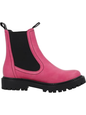 Palado Chelsea Boots Dedej in Pink/Schwarz