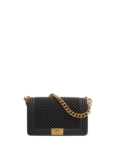 Marc Ellis Handtasche in BLACK AND BRASS