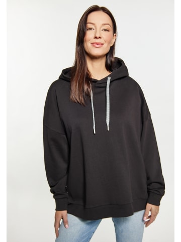 usha BLUE LABEL Damen Hoodie in Schwarz