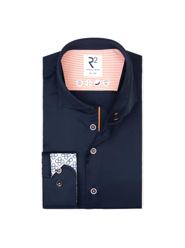 others 2 PLY Bio-Baumwollhemd Langarm in Navy