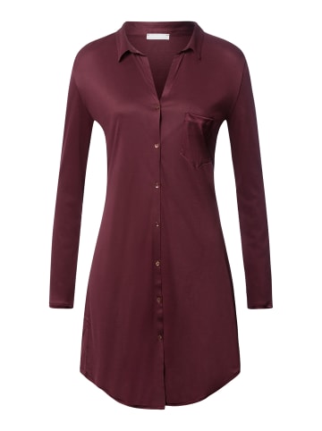 Hanro Nachthemd Grand Central in vivid brown