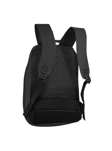Jako Rucksack mit Rückenpolster Sportrucksack geräumig in Schwarz