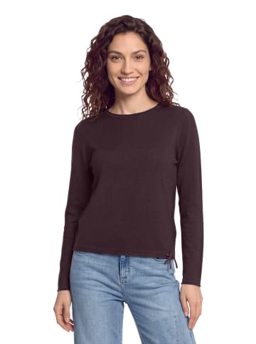 CARTOON Strickpullover mit Rundhalsausschnitt in Dark Dahlia