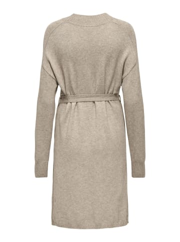 ONLY Strickkleid in Beige