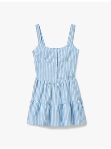 KOTON KLEIDER in Blau Gestreift