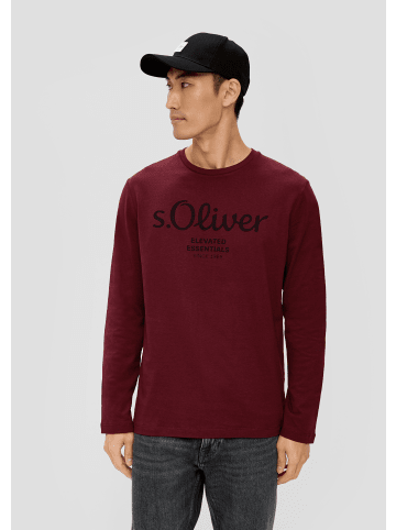 s.Oliver T-Shirt langarm in Rot