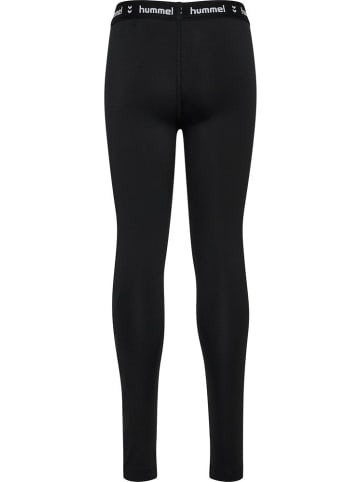 Hummel Kinder Leggings "Pulse Mid Waist Tights" in Schwarz