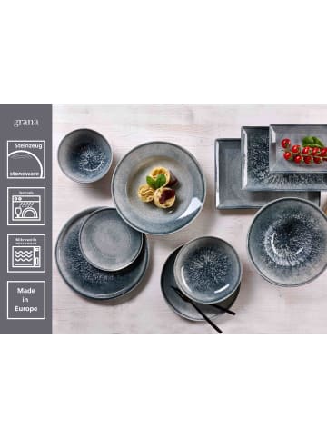 Ritzenhoff & Breker 12er Set Pizza- & Pasta-Set Grana in grau