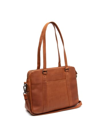 The Chesterfield Brand Pretoria Schultertasche Leder 36 cm cognac