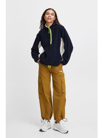 TheJoggConcept. Fleecejacke JCCLARA HALFZIP JACKET - 22800157  Halfzip Jacke mit hohem Kragen in Blau