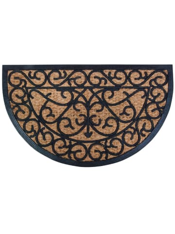 Esschert Design Fußmatte in schwarz/braun