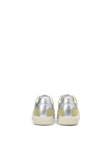 Marc O'Polo Sneaker in smooth sage/silver metallic