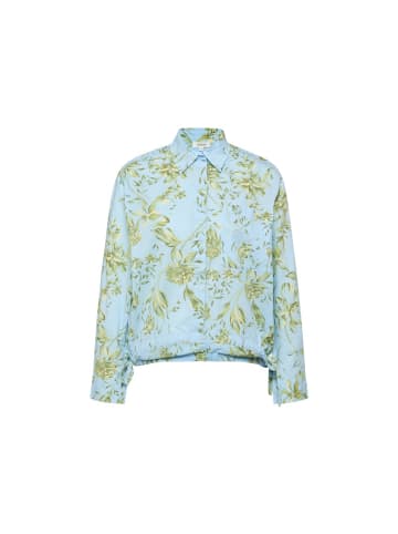 S.OLIVER RED LABEL Langarmbluse in Blau