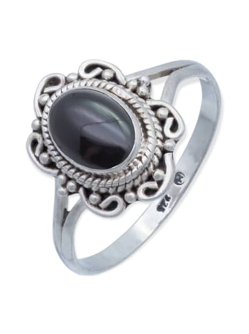 mantraroma 925er Silber - Ringe mit Onyx