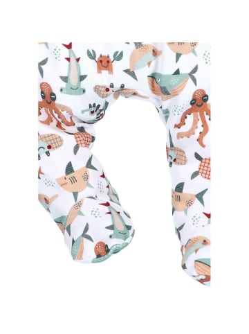Nini Babyhose Meerestiere in weiss