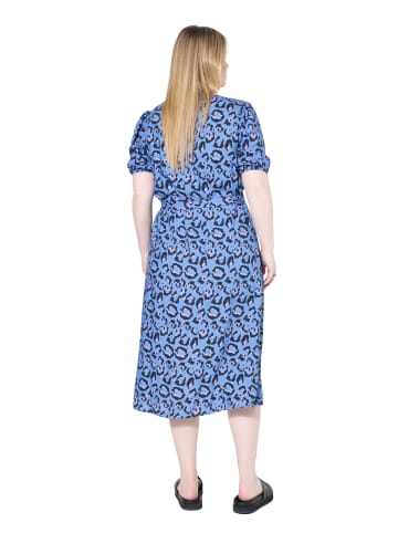 Studio Untold Midikleid in himmelblau