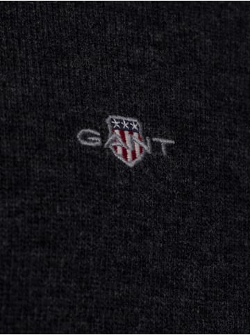 Gant Strickjacke in anthrazit - 0002