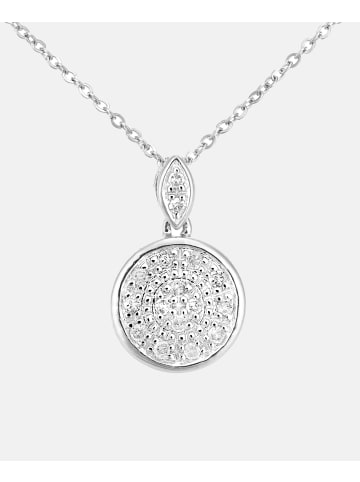 Diamant L'éternel Halskette mit Anhänger aus 375 Weißgold mit Diamant