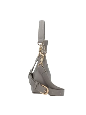 Valentino Zero Schultertasche Leder 22 cm grigio