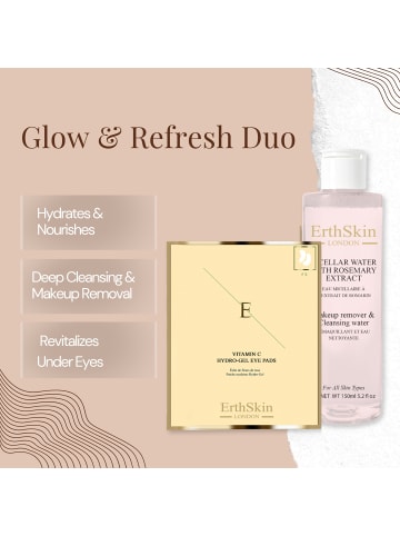ErthSkin Vitamin C Augen- und Reinigungs-Duo