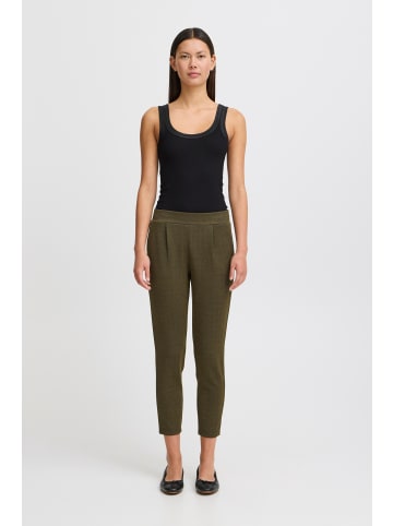 ICHI Casual IHKATE Regular fit in Black/Lizard Herringbone