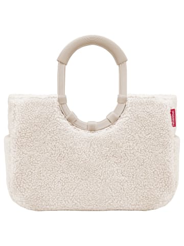 Reisenthel loopshopper M / Shopper 40 cm (teddy leo olive) in teddy sand